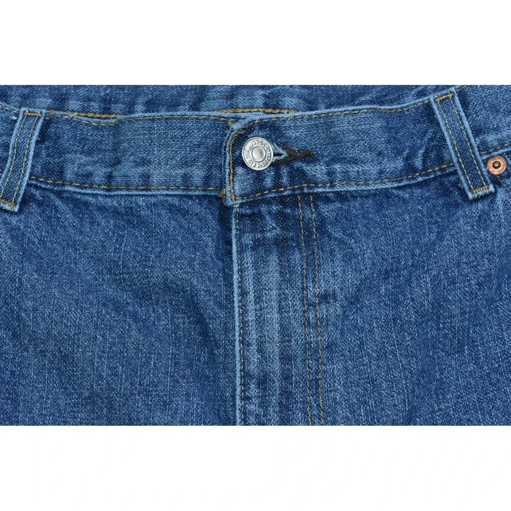 Levi's 550 Denim Shorts Jorts Men's Shorts Size 42 Blue Denim Bermuda